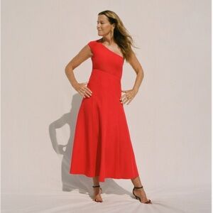 TUCKERNUCK X INDIA HICKS Scarlet Carmen Dress NWTs